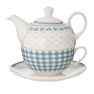 Tea for one Rose Bluemis. ø 15,5x14,5 L'arte di nacchi