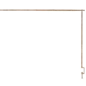 Barra decorativada tavolo allungabile Nuvole di stoffa• 250x4x109 cm