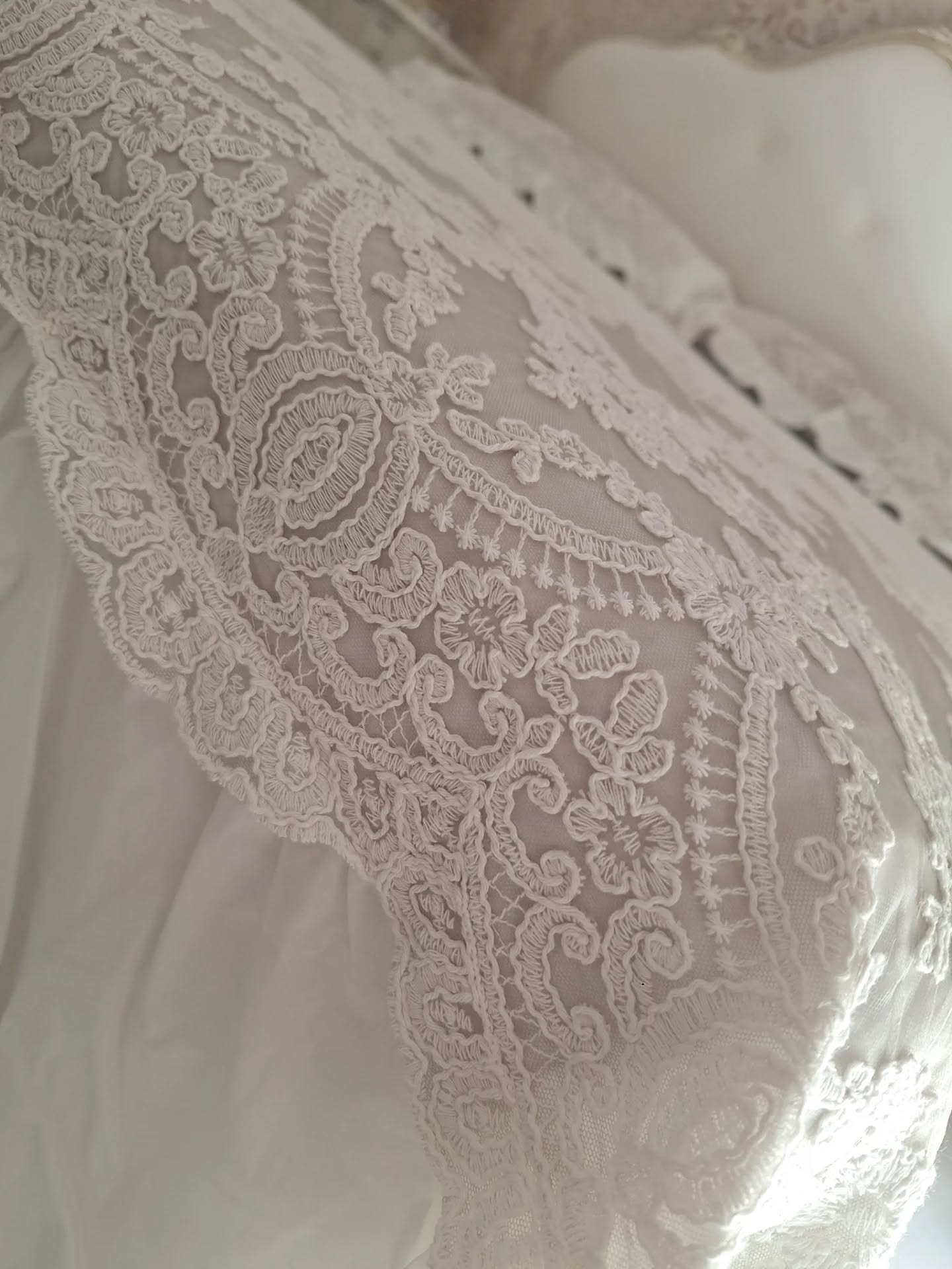 Copriletto Simposio con coppia copriguanciali Chez Moi Vintage Fango - immagine 2