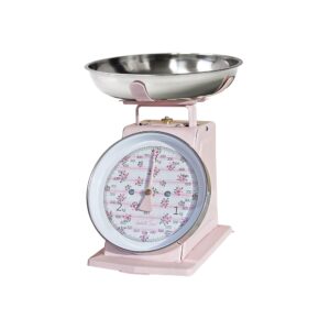 BILANCIA DA CUCINA RETRÒ BELLA STRISCE ROSA 3KG