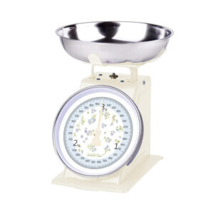 BILANCIA DA CUCINA RETRÒ NON TI SCORDAR DI ME BEIGE 3KG