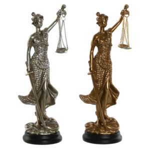 FIGURA RESINA 8,5X7,5X25 GIUSTIZIA 2 MOD.