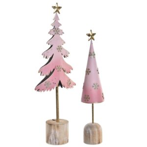 COPPIA ALBERO METALLO LEGNO 14X6,5X40
