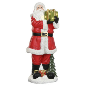 FIGURA LED BABBO NATALE MAGNESIO 52X45X121