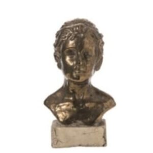 Busto in terracotta mis. cm. 14x14x24 L'arte di nacchi