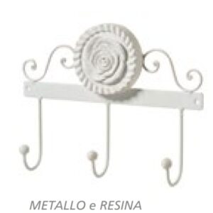 Appendino rose 30x6x23 l'arte di nacchi