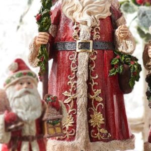 Babbo Natale 17,5x15x36cm L'arte di nacchi