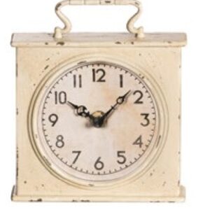 Orologio d'appoggio l'arte di nacchi