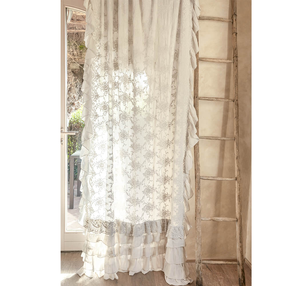 Tenda Etoile Corinzio Bianco Naturale Chez moi
