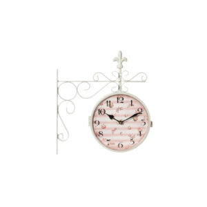 Orologio stazione roselline l'arte di nacchi mis. 37x8x40