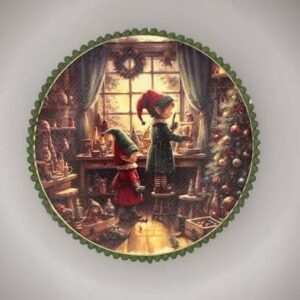 Tamburello Elfi del Cuore 18cm Madame Fioccò