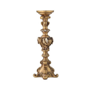 Candelabro Dorato 11,5x11,5x38,5 L'arte di nacchi