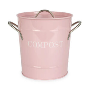 COMPOST ROSA CON PUNTINI BIANCHI 21 × 19 CM